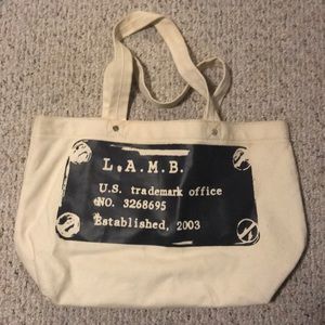 LAMB Canvas Tote Bag